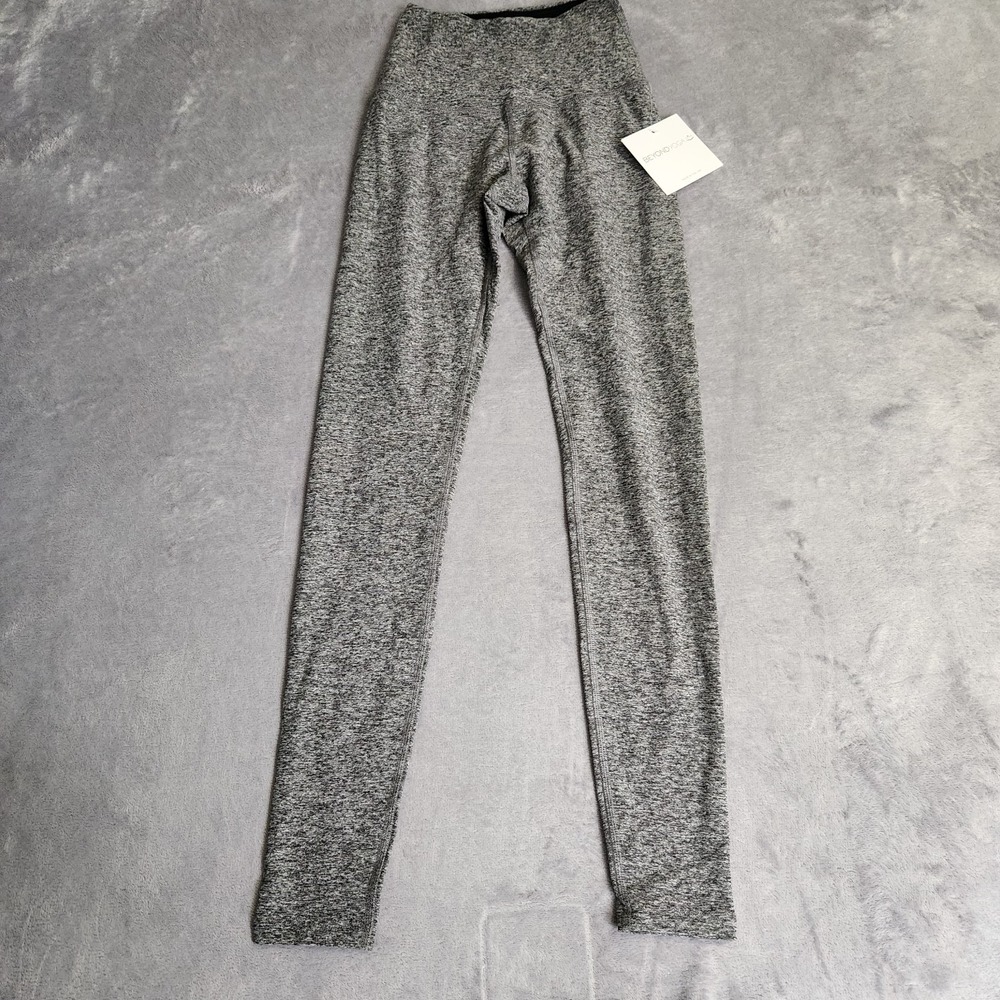 NWT Beyond Yoga Spacedye High Waisted Leggings XS Heather Gray Full Length Soft